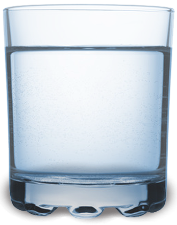 glass of water