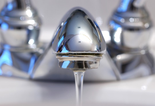 running faucet